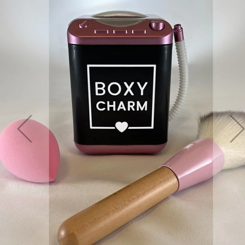Boxycharm Beauty Washing Machine MSRP $40 BNIB wash brushes & blender sponges
